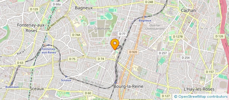 localisation de l'entreprise MONSIEUR STYVE BANOUNGOUZOUNA BALLOSA à BOURG-LA-REINE