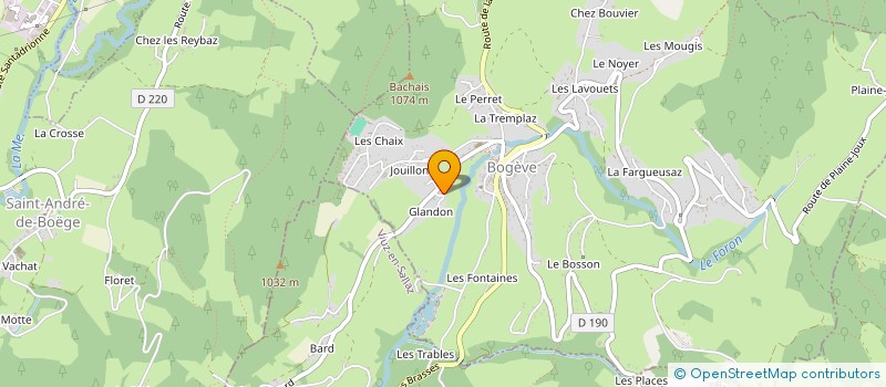 localisation de l'entreprise MONSIEUR STYVE MORF  BOGEVE