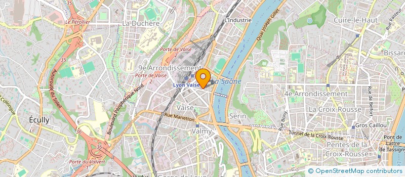 localisation de l'entreprise MONSIEUR STYVEN BARRAQUAND  LYON