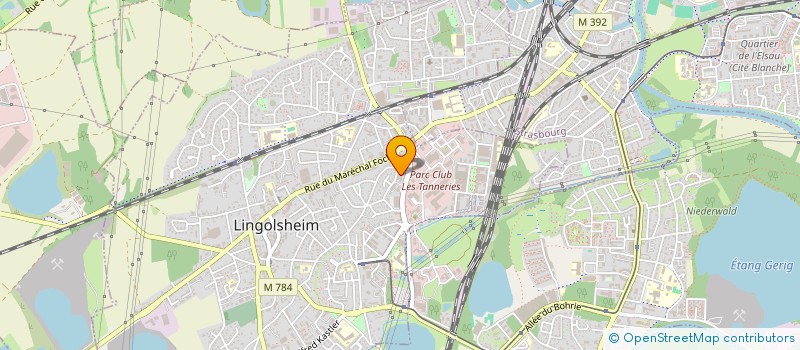 localisation de l'entreprise MONSIEUR STYVEN BEAUNE  LINGOLSHEIM