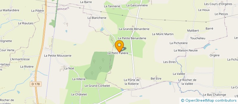 localisation de l'entreprise MONSIEUR STYVEN FOUCHER  SAINT-GERMAIN-DU-PINEL