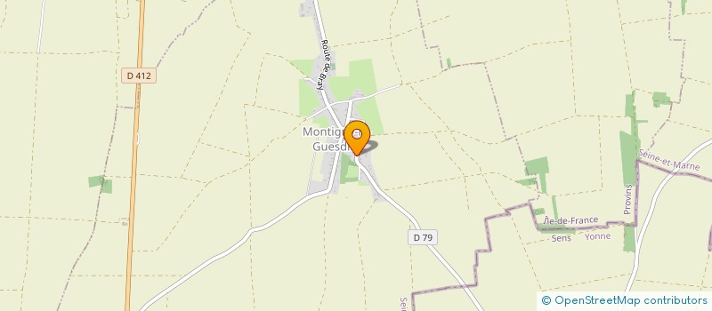 localisation de l'entreprise MONSIEUR STYVEN TOLLET  MONTIGNY-LE-GUESDIER