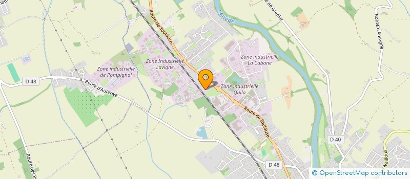 localisation de l'entreprise MONSIEUR STYVENS PERON  AUTERIVE