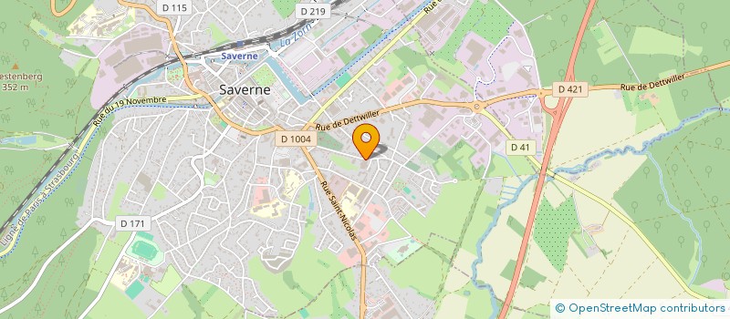 localisation de l'entreprise MONSIEUR SUAD GURDE  SAVERNE