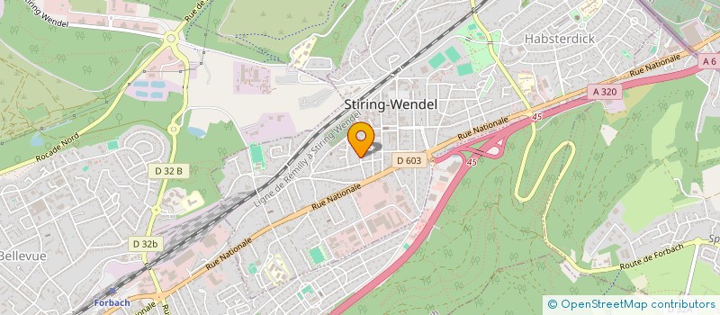 localisation de l'entreprise MONSIEUR SUAT HAYRI AKSOY  STIRING-WENDEL