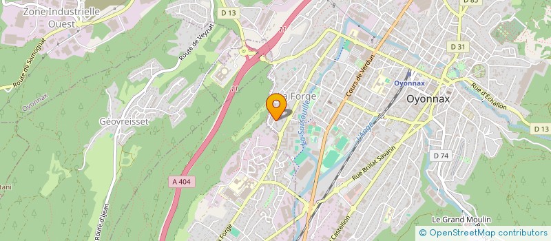localisation de l'entreprise MONSIEUR SUAT KURT à OYONNAX
