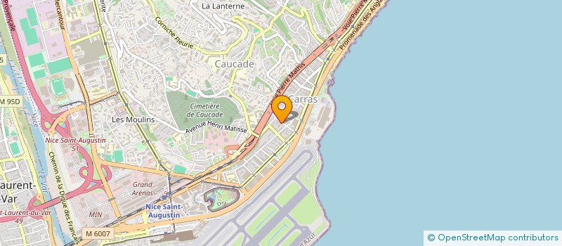 localisation de l'entreprise MONSIEUR SUAT TOK à NICE