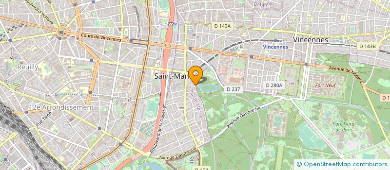 localisation de l'entreprise MONSIEUR SUAT UYANIK  SAINT-MANDE