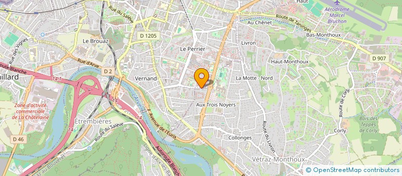 localisation de l'entreprise MONSIEUR SUAT YILMAZ  VETRAZ-MONTHOUX