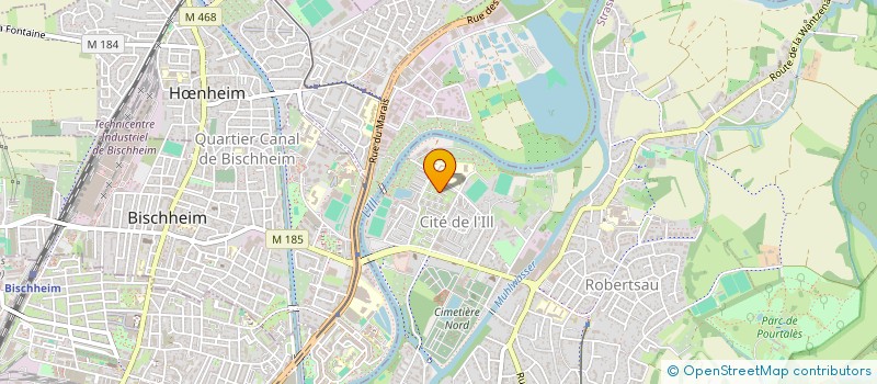 localisation de l'entreprise MONSIEUR SUAT YURT  STRASBOURG