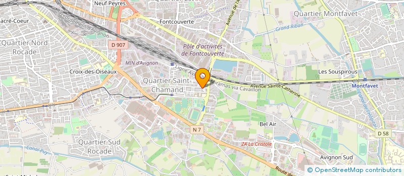 localisation de l'entreprise MONSIEUR SUAYIP ASLAN à AVIGNON