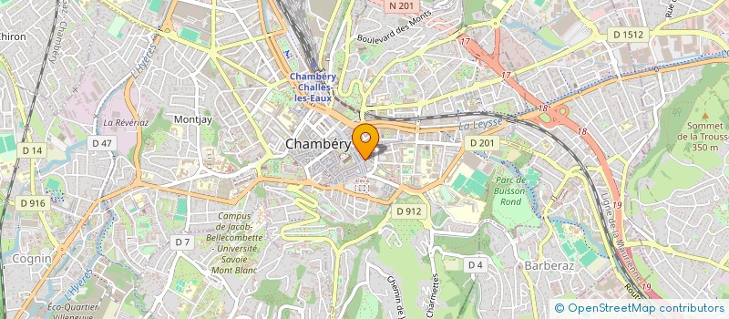 localisation de l'entreprise MONSIEUR SUAYIP YILMAZ  CHAMBERY