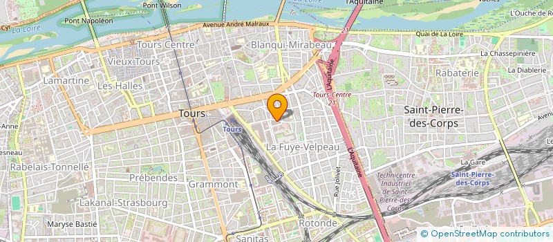 localisation de l'entreprise MONSIEUR SUBHANULLAH MOMAND  TOURS