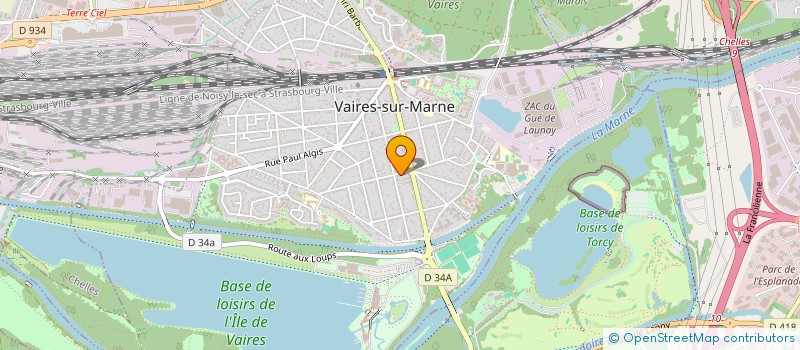 localisation de l'entreprise MONSIEUR SUBHANULLAH NASERI  VAIRES-SUR-MARNE