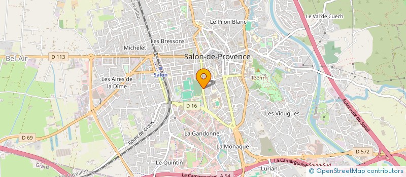 localisation de l'entreprise MONSIEUR SUBHANULLAH NASSIRY  SALON-DE-PROVENCE