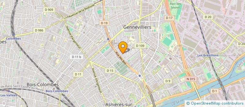 localisation de l'entreprise MONSIEUR SUBROTO SHIL à GENNEVILLIERS