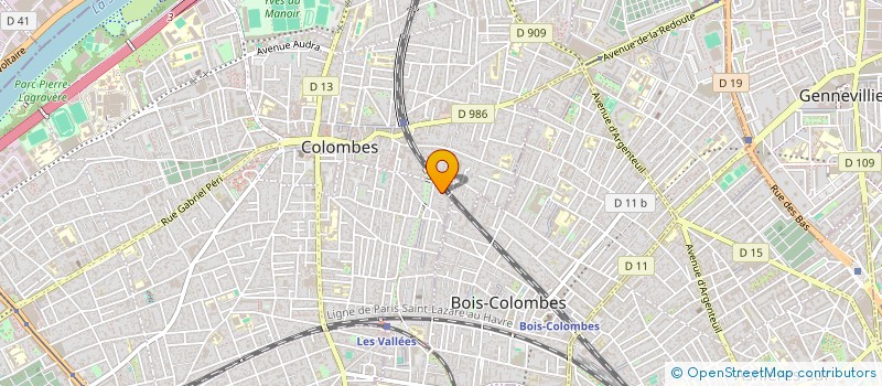 localisation de l'entreprise MONSIEUR SUDATH SENANAYAKE à COLOMBES
