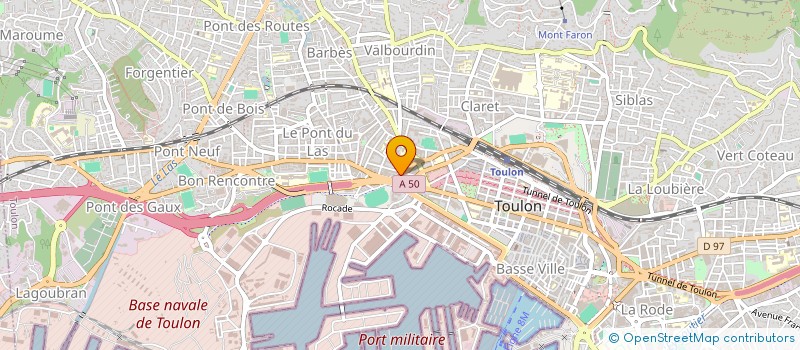 localisation de l'entreprise MONSIEUR SUDERYA SERT à TOULON