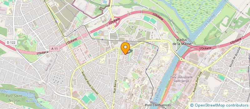 localisation de l'entreprise MONSIEUR SUEDY BELMILOUD à ANGERS