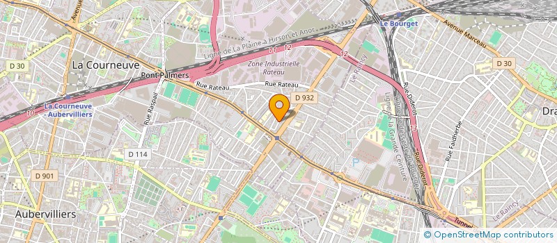 localisation de l'entreprise MONSIEUR SUFIAN ABU à LA COURNEUVE