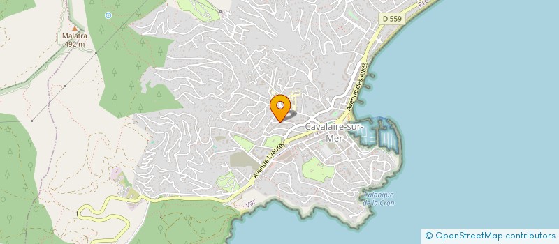 localisation de l'entreprise MONSIEUR SUFYANE AKHOUDAS à CAVALAIRE-SUR-MER