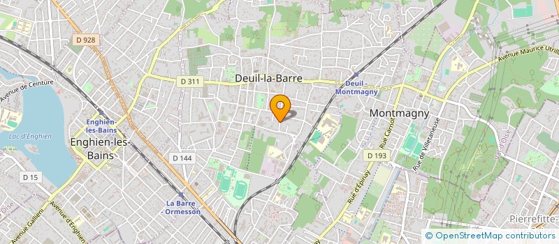 localisation de l'entreprise MONSIEUR SUGARNAN GUNASEELAN à DEUIL-LA-BARRE