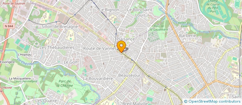 localisation de l'entreprise MONSIEUR SUHAIB SAFI  SAINT-HERBLAIN