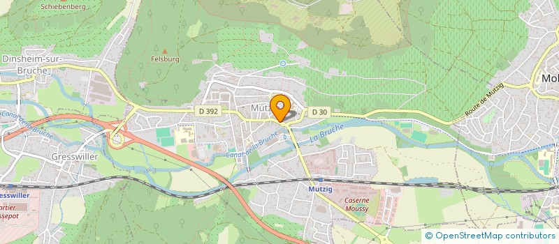 localisation de l'entreprise MONSIEUR SUHEEL HENDI  MUTZIG