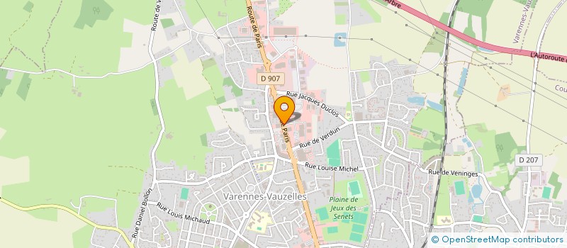 localisation de l'entreprise MONSIEUR SUIJIN ZHOU  VARENNES-VAUZELLES