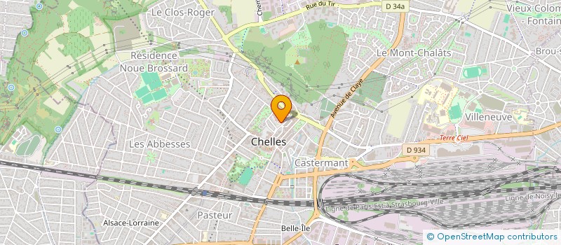 localisation de l'entreprise MONSIEUR SUJAN KANDASAMY  CHELLES