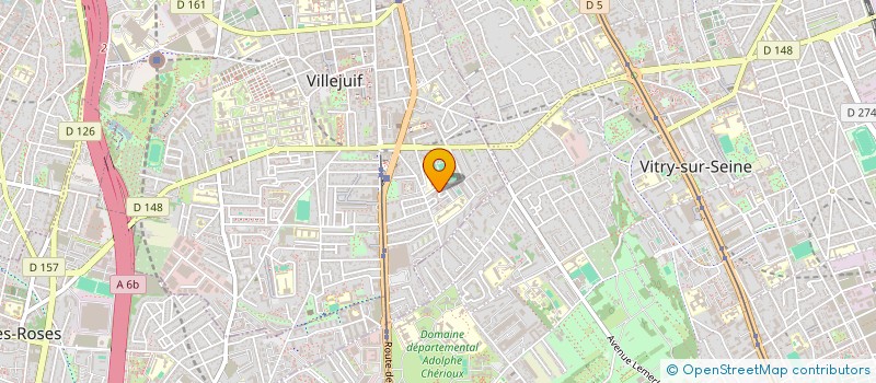 localisation de l'entreprise MONSIEUR SUJANTHAN SUBAS  VILLEJUIF