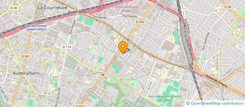 localisation de l'entreprise MONSIEUR SUJEENDREN SURESHKANTHAN à LA COURNEUVE
