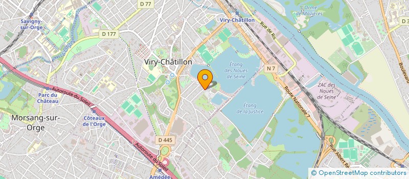 localisation de l'entreprise MONSIEUR SUKH BAHADUR TAMANG à VIRY-CHATILLON