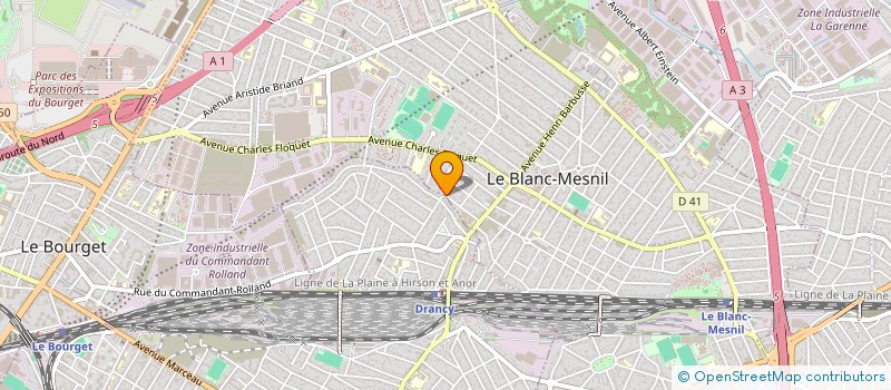 localisation de l'entreprise MONSIEUR SUKHDEEP SINGH  LE BLANC-MESNIL