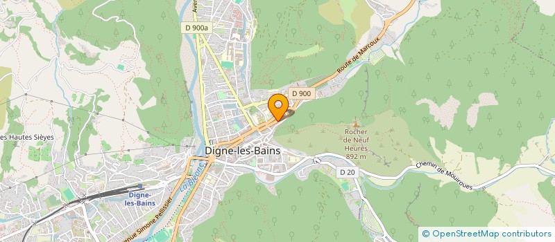 localisation de l'entreprise MONSIEUR SUKHMINDER HUNDAL à DIGNE-LES-BAINS