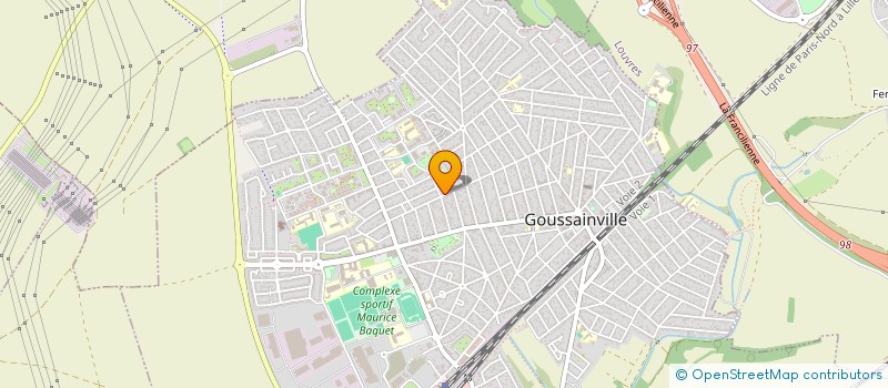 localisation de l'entreprise MONSIEUR SUKHNINDERJIT SINGH à GOUSSAINVILLE