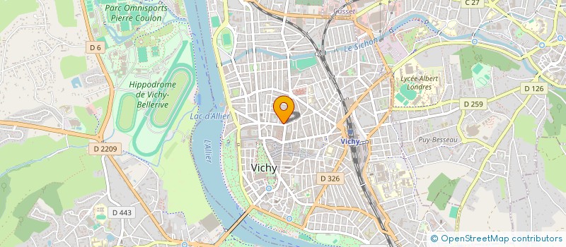 localisation de l'entreprise MONSIEUR SUKHRAB SHAUKATOV à VICHY
