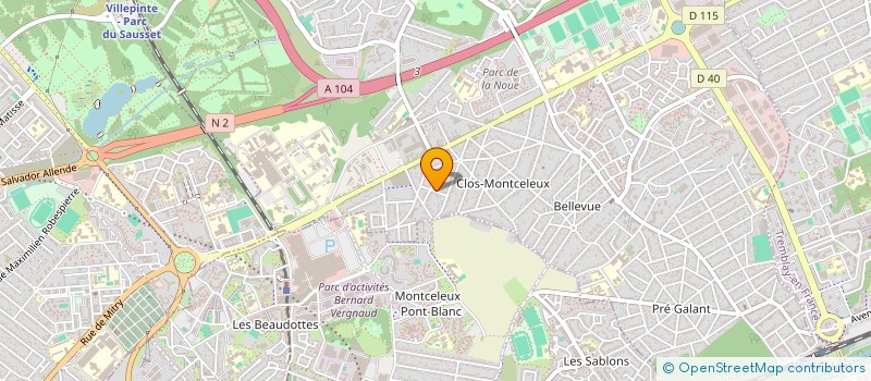 localisation de l'entreprise MONSIEUR SUKHWINDER SINGH à VILLEPINTE