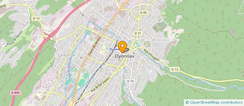 localisation de l'entreprise MONSIEUR SUKRU ACIKGOZ à OYONNAX