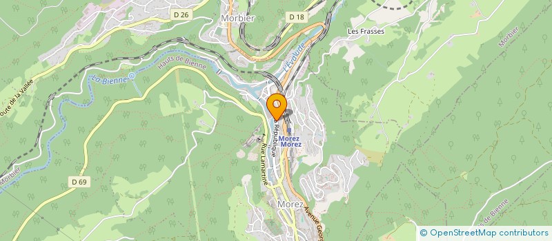 localisation de l'entreprise MONSIEUR SUKRU DEMIRTAS à HAUTS DE BIENNE