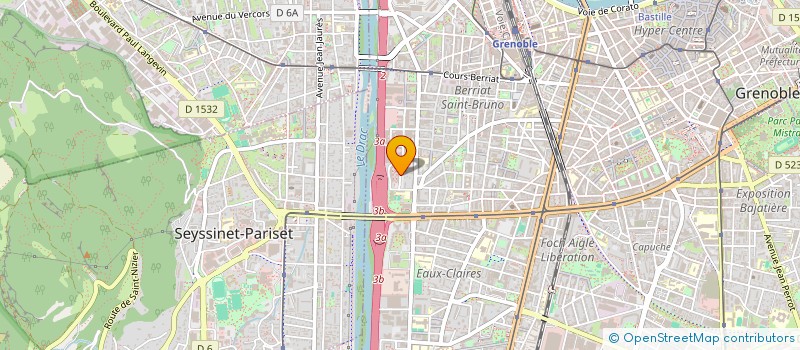 localisation de l'entreprise MONSIEUR SUKRU ERBAS  GRENOBLE