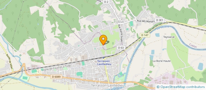 localisation de l'entreprise MONSIEUR SUKRU KALAYCI  CUBLAC