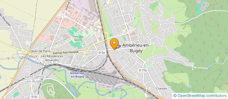 localisation de l'entreprise MONSIEUR SUKRU KANDIRMAZ à AMBERIEU-EN-BUGEY