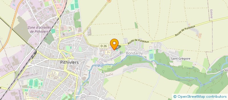 localisation de l'entreprise MONSIEUR SUKRU METIN à PITHIVIERS