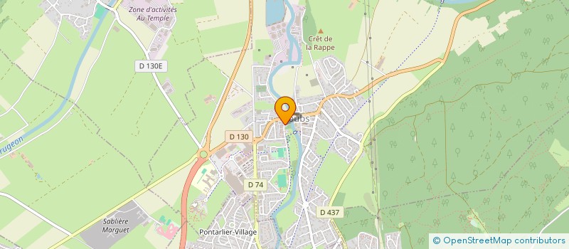 localisation de l'entreprise MONSIEUR SUKRU YUCA  DOUBS