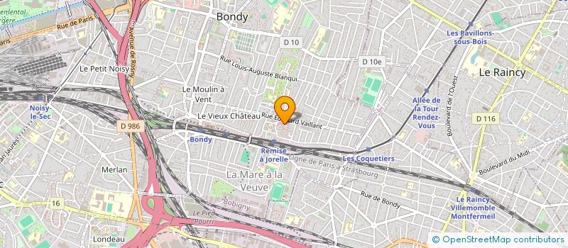 localisation de l'entreprise MONSIEUR SUKUMARAN SUTHARSAN  BONDY