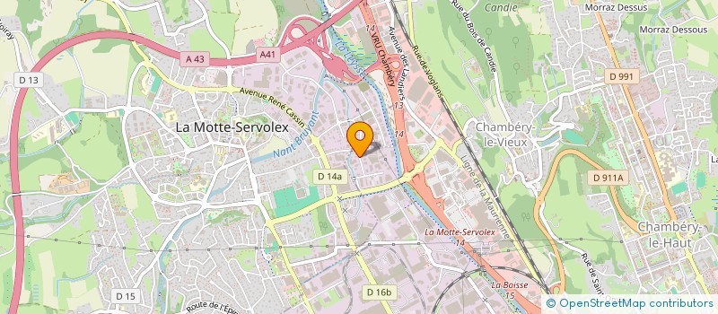 localisation de l'entreprise MONSIEUR SUL PETKU  CHAMBERY