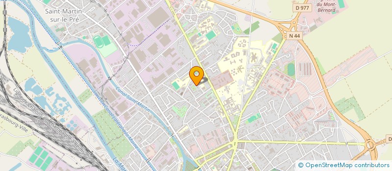 localisation de l'entreprise MONSIEUR SULAIMAN EL KHALIFI EL ASSRI  CHALONS-EN-CHAMPAGNE