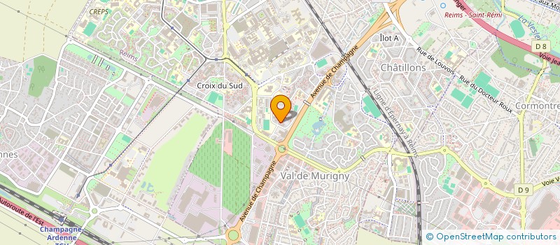 localisation de l'entreprise MONSIEUR SULAIMAN NAQSHBANDI  REIMS