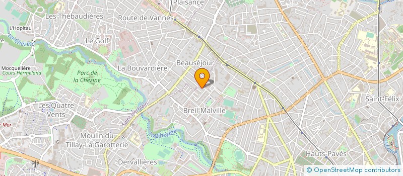 localisation de l'entreprise MONSIEUR SULAIMAN RKAINI  NANTES